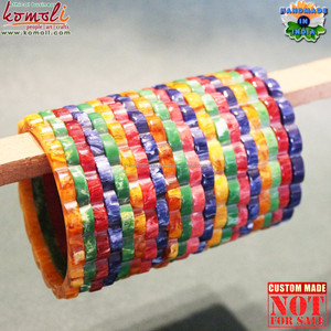 แกะสลักสองโทนที่กำหนดเองทำกำไลข้อมือแกะสลัก - Product Image 3