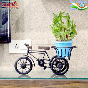 Milk man-pieza de espectáculo de bicicleta en miniatura, de hierro forjado, hecha a mano - Product Image 5