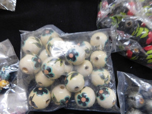 Cuentas de Hueso Natural Talladas a Mano al por Mayor, Cuentas Espaciadoras Facetadas para la Fabricación de Joyería DIY, Accesorios para Rosarios y Mala - Product Image 2