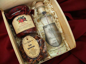 Caja de madera para tallado de Hungría, embalaje de alimentos premium para mermelada o regalo - Product Image 3