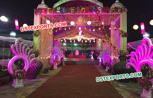 Decoración de Boda, Pilares de Cristal para Pasillo, Columnas de Cristal de Fibra para Escenario, Columnas de Pasillo de Boda de Estilo Único, Pedestales para Pasillo de Boda en el Reino Unido - Product Image 3