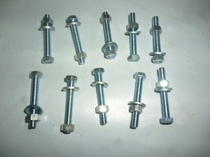 Ape Tuk Tuk Spare 8*50 Bolt With Nut - Product Image 3