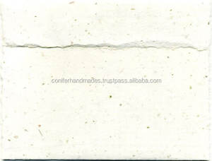 ซองจดหมายกระดาษทำด้วยมือที่มีขอบหยัก - Product Image 3