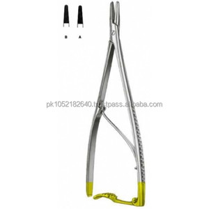 Haute qualité en Stock Fine Point Instruments chirurgicaux médicaux en acier inoxydable TC Mathiue ZWEIFEL porte-aiguilles - Product Image 2