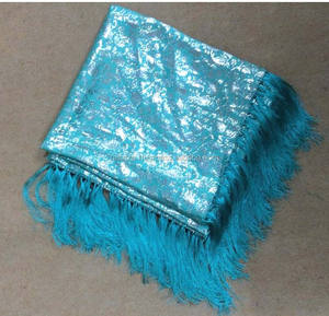Écharpe d'église brillante avec franges - Product Image 4