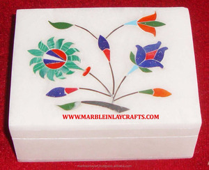 Inlay Design Stone Box - Product Image 1