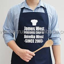 Custom Printed 100%Cotton <b>Denim</b> Bib Kitchen <b>Apron</b> Durable Canvas Chef's Clothing Breathable Cheap Price Wholesale Kitchen - Product Image 4