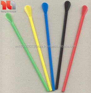Pajitas desechables de plástico, cucharas, hechas en Vietnam - Product Image 1