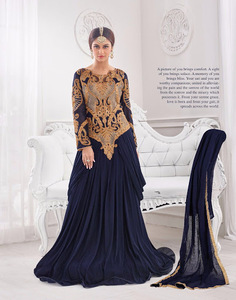 Tawakkal-traje de césped con Punjabi para mujer, traje de fiesta étnico, indio, paquistaní, 3 piezas, salwar, kameez, venta al por mayor - Product Image 2