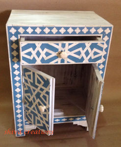 Mueble de Dormitorio Moderno de Lujo Hecho a Mano con Incrustaciones de Hueso de Madera, Multiusos, para Uso en Hogar y Hotel, Venta al por Mayor - Product Image 2