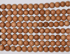 Venta al por mayor Natural Sándalo Musulmán Cuentas Genuino Tasbih Mala Cuentas de Madera - Product Image 2