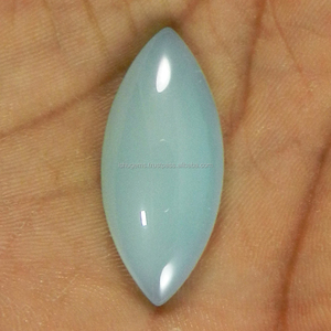 19*33มม. อควา Chalcedony 4.68 Gms หินมาร์ควิสอัญมณีขัด IG0473 - Product Image 1