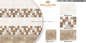 แผ่นกระเบื้องบุผนัง30X45เคลือบด้วยแก้วดิจิตอล,เครื่องเคลือบดินเผากึ่งเซรามิก - Product Image 4