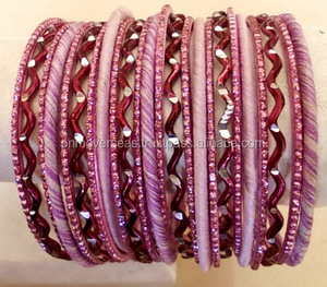 Bộ Vòng Tay Ren Lụa Nhiều Màu Thủ Công Bộ Vòng Tay Nhiều Màu - Product Image 6