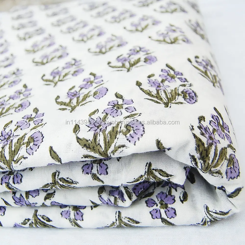 Vải Bông Nguyên Chất Nhuộm Vải Châu Phi Ấn Độ, Đầm Tự Nhiên Vải Voile 100% Cotton In Sọc Chải Kỹ Dệt Màu Nhanh