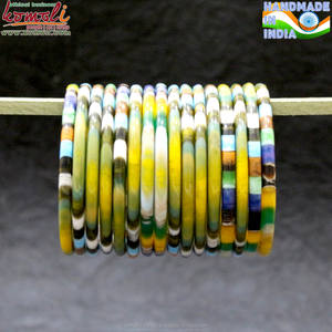 หินอ่อนผลหลายสีกำไลเครื่องประดับคริลิค - Product Image 3