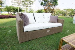 El más nuevo juego de sofá de ratán de polietileno para muebles de jardín al aire libre - Product Image 5