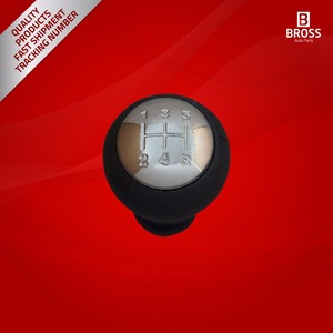 BSP537 Perilla de palanca de cambios de 5 velocidades Cromo negro - Product Image 2