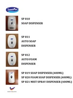 Dispenser Sabun Cair Ganda Scent Pur SP 821 Plastik Double