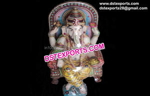 D'entrée de mariage Ganesha Statues Seigneur Ganesha Fiber Statue Mariage Aisleway Fiber Ganesha Statue - Product Image 3