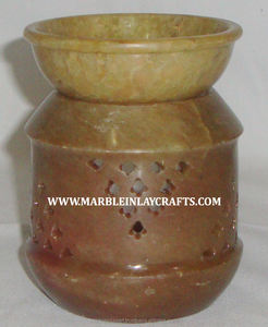 Soapstone Aroma <b>Oil</b> Efficient <b>Burners</b> - Product Image 1
