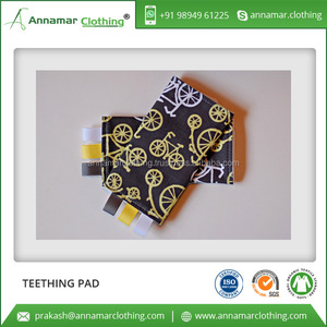100% Organic Cotton Baby Chew Teething Pads - Product Image 4