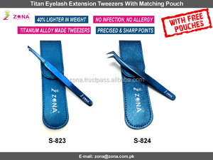 แหนบต่อขนตาไทเทเนียมอัลลอยน้ำหนักเบาแหนบสำหรับแฟนๆชาวรัสเซีย - Product Image 2