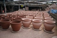 Pot Bunga Keramik Eropa Kualitas Premium Grosir GOLcompany-VN-Pottery Ramah Lingkungan untuk Lantai