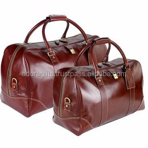 กระเป๋าดัฟเฟิลหนังแท้สไตล์คุณภาพสูง/กระเป๋าเดินทางขนาดกลางสำหรับผู้ชายกระเป๋าเดินทางสำหรับผู้ชาย - Product Image 2