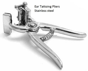 Peralatan dokter hewan Tang tato telinga - Product Image 2