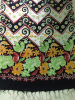 Nouveau dernier châle en pashmina traditionnel imprimé pointillé écharpe élégante pour la superposition