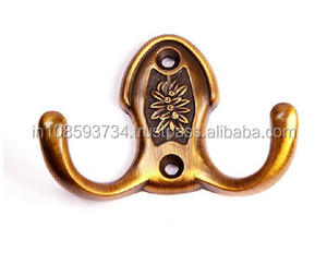 Luxury <b>Coat</b> <b>Hook</b> Newest Design Footrest Manufacturer and Wholesaler Antique Brass Designer Home Decorative - Product Image 3