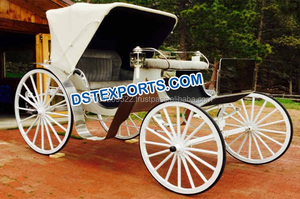 Buggy de caballo antiguo, carruaje de caballo real de nuevo diseño - Product Image 6