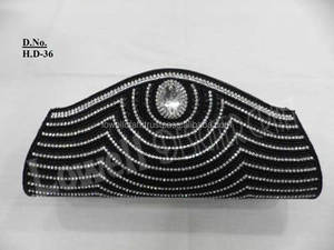 Lowellcraft Satin Geometric Hand Clutch <b>Purse</b> - Product Image 2