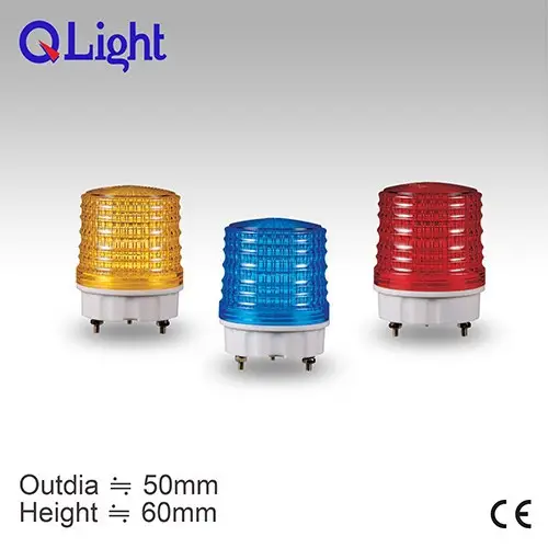 Ampoule stable Signal lumineux 2024 nouveau voyant d'avertissement haute efficacité étanche meilleur LED clignotant buzzer lumière certificat CE S50L