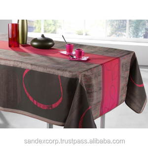 Linge de table professionnel à carreaux teints en fil Nappes douces écologiques Nappe de table au design de qualité supérieure pour la fête - Product Image 4