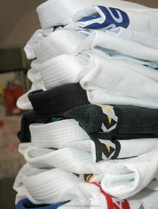 Jiu Jitsu GI กิโมโน unisex สไตล์บราซิลทำจากผ้าฝ้ายชุดกีฬาศิลปะการต่อสู้ยูโดของผู้ใหญ่ - Product Image 5