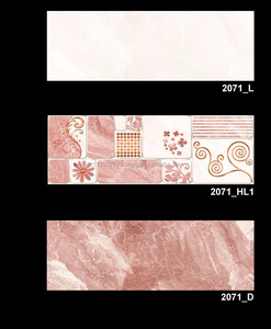 Liens muraux numériques émaillés en céramique de conception moderne Carreaux d'élévation de couleur en bois de 200x600mm disponibles - Product Image 4