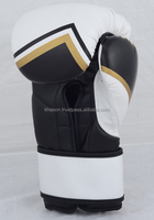 ENVÍO GRATUITO GUANTES DE BOXEO DE PIEL PU PROFESIONALES PARA MMA MODELO KHASON HECHOS A MEDIDA DE ALTA CALIDAD CON CIERRE TÉRMICO