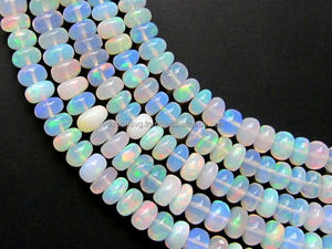 Lot de brins de perles d'opale naturelles de 2mm à 4mm - Product Image 3