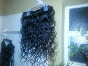 Indian High Quality Wavy Remy Hair Extension Unprocessed Virgin Hair Bundles with Cuticle Alignment Raw Indian Hair - Product Image 6