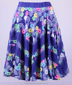 สีน้ำเงินเข้มร่มเงาดอกไม้อำนาจมินิกระโปรง HHCS 132 A - Product Image 2