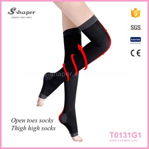 ญี่ปุ่นเพศ XXL สาวเข่าสูงถุงเท้าวิดีโอการบีบอัดถุงน่อง - Product Image 2
