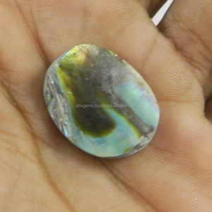 2.60 gms Natural <b>Abalone</b> <b>Shell</b> 19x24mm Oval Cabochon Gemstone For Jewelry IG0799 - Product Image 3