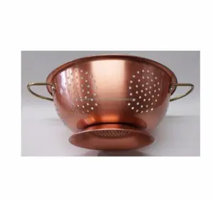 Passoire de petite taille multifonctionnelle, passoire décorative en cuivre - Product Image 1