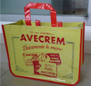 Vietnam PP Material Gravure Printed Customizable Color & Size Bopp Lamination <b>Reusable</b> <b>Shopping</b> <b>Bag</b> - Product Image 1
