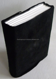 Handmade Vintage B5 Kích thước da đen máy tính xách tay bìa cứng Tạp Chí mềm da Nhật Ký <span class=keywords><strong>Clasp</strong></span> đóng cửa cho các văn bản phác thảo - Product Image 2