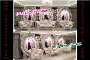 Latest Wedding Carved <b>Backdrop</b> Stage Wedding <b>Backdrop</b> <b>Frame</b> Stage Wedding Golden <b>Backdrop</b> <b>Frames</b> - Product Image 3