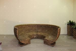 2018ชั้นนำชุดที่ทันสมัยสำหรับห้องนั่งเล่นในร่มน้ำธรรมชาติผักตบชวาเฟอร์นิเจอร์หวาย - Product Image 5