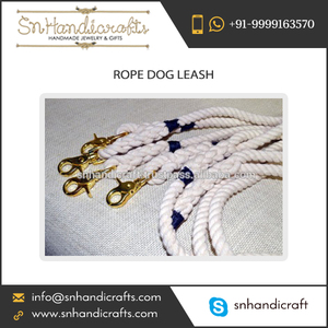 Correa de Cuerda para Perro de Primera Calidad, Hecha a Mano, de un Exportador Líder, para Compradores al por Mayor - Product Image 1